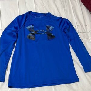 Under Armour Blue Long Sleeve Shirt